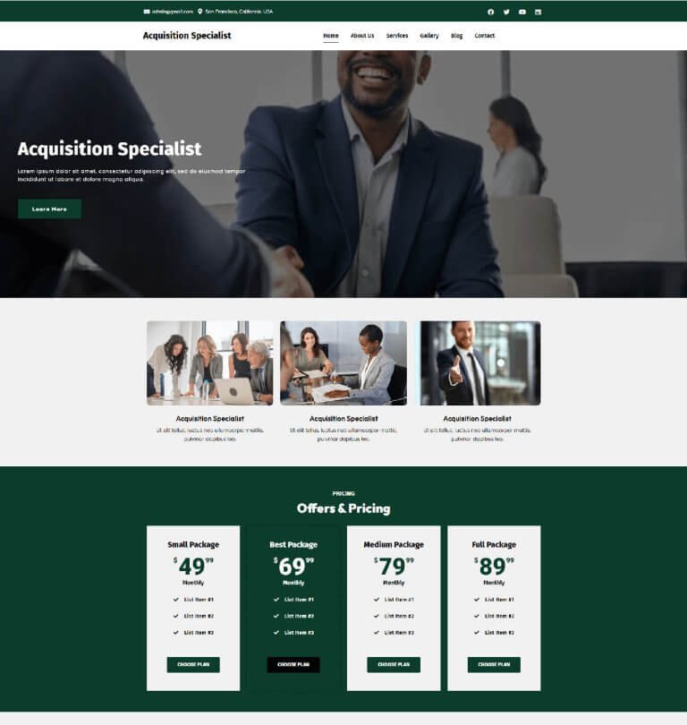 acquisition specialist