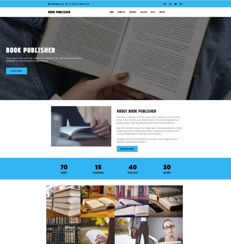book publisher