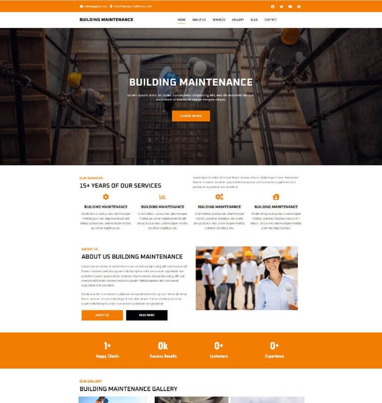 building maintenance