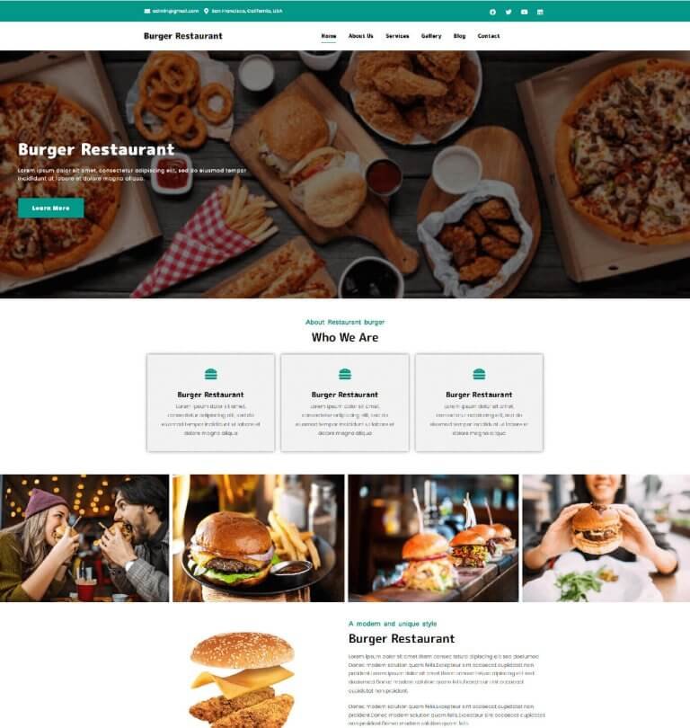 burger restaurant