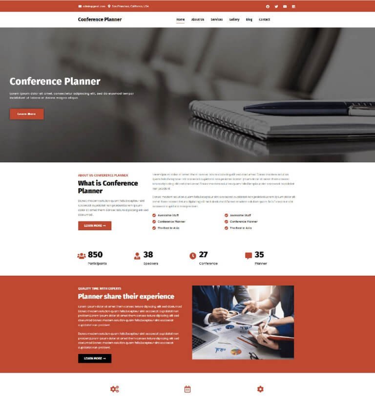 conference planner