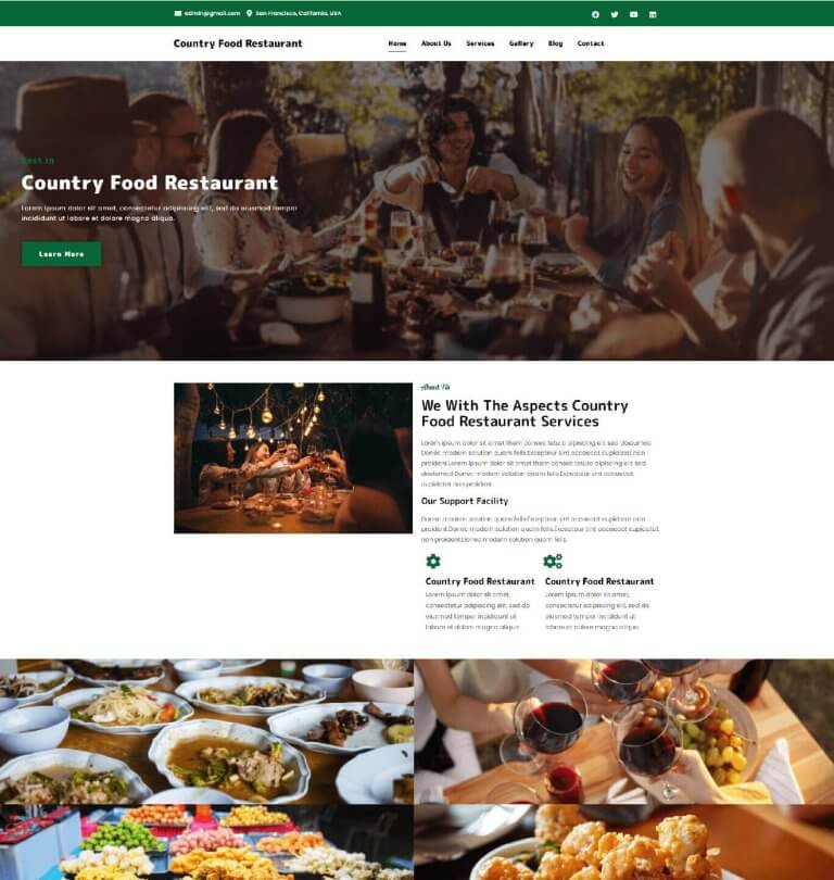 country food restaurant
