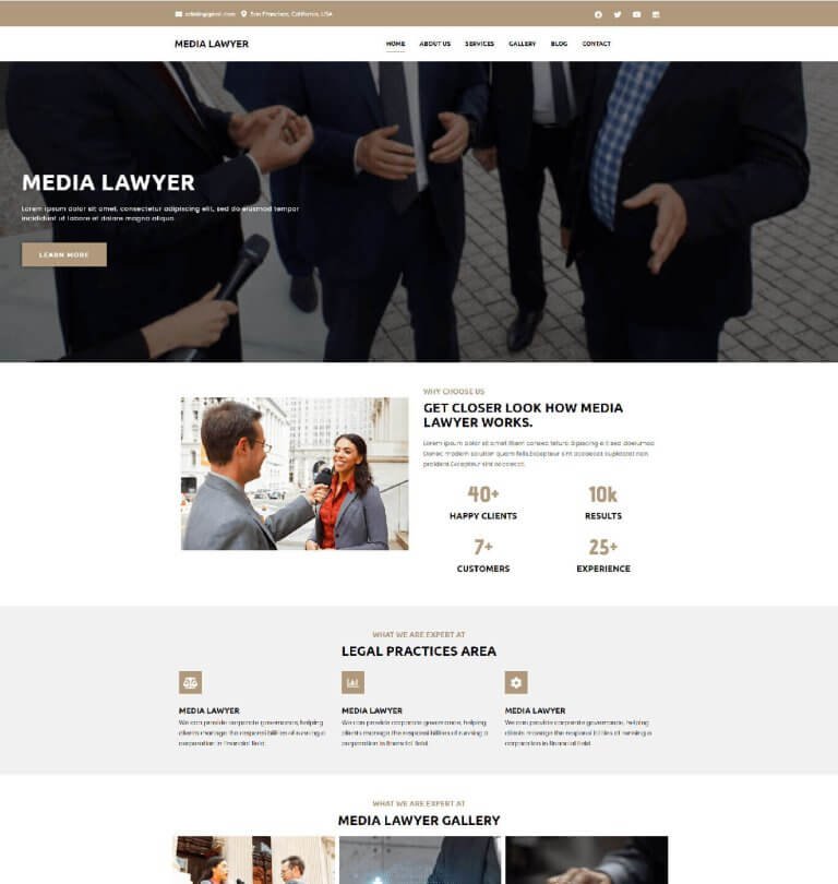 media lawyer