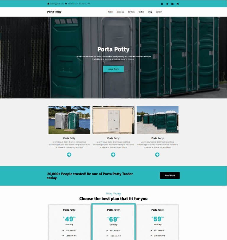 portapotty