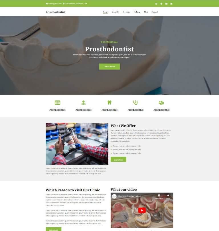 prosthodontist