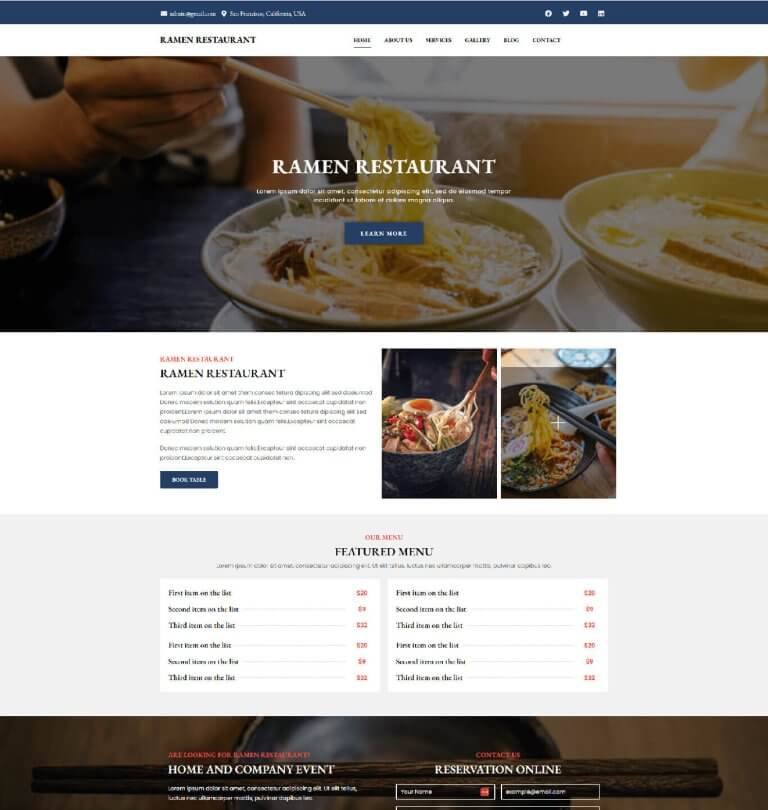 ramen restaurant