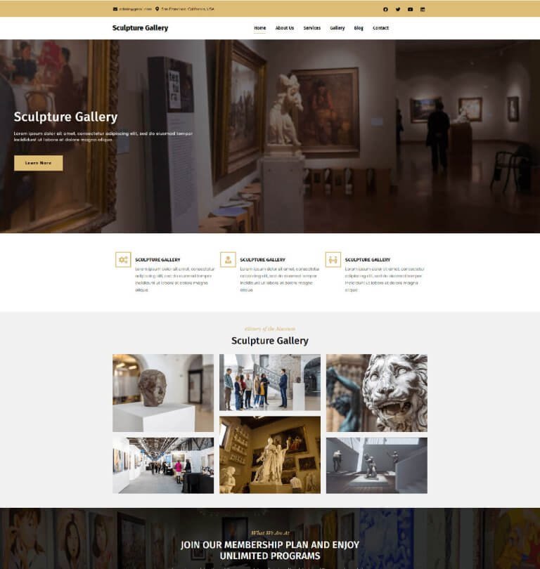 sculpture gallery