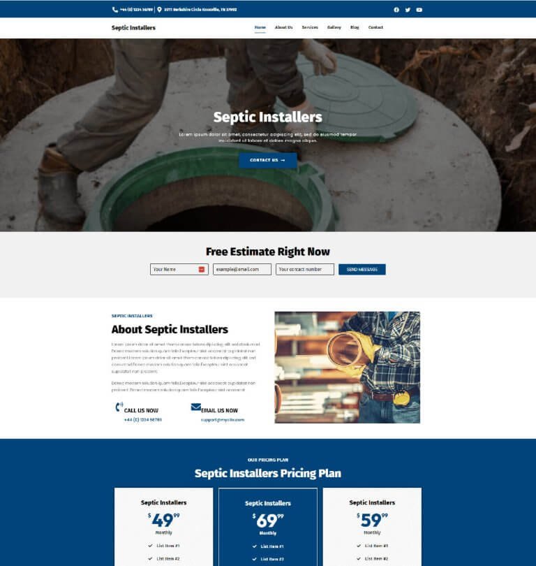 septic installers