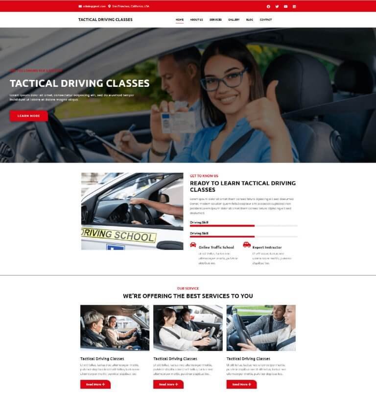 tactical driving classes