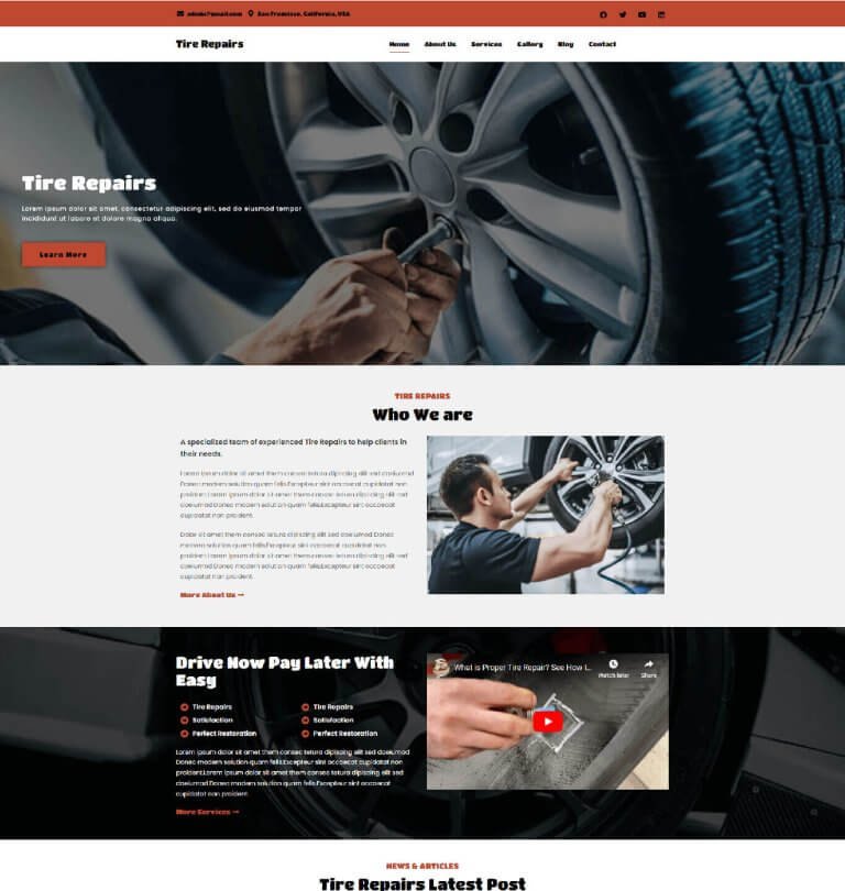 tire repairs
